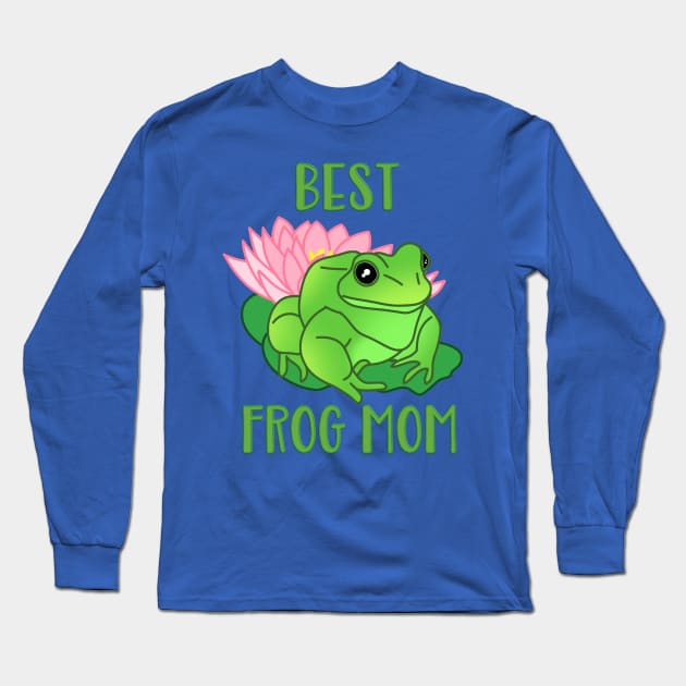 Best Frog Mom Long Sleeve T-Shirt by FandomizedRose